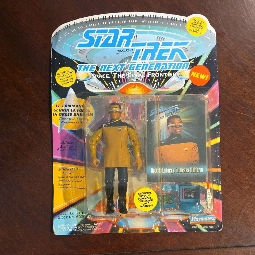 Star Trek The Next Generation Geordi La Forge Action Figure
